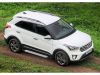 Фото Порог-площадка "Silver" F173AL + комплект крепежа Hyundai Creta 2016-2021 Rival F173AL23101 Rival