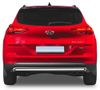 Фото Защита бампера задняя Hyundai TUCSON 2018+ нержавейка прямая Rival R2311006 Rival