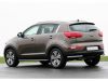 Фото Защита бампера заднего KIA SPORTAGE 2010- (труба d57 уголки) Rival R2806007 Rival