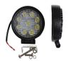 Фото Фара светодиодная дополнительная 9 SMD 27W, 10-30V, дальний 112*38 мм Nord YADA 907664 Nord YADA