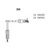 Фото В/в провода к-т   M104 3шт Bremi 226 Bremi