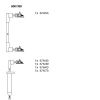 Фото Комплект проводов Ford Scorpio 2.0i DOHC 87-94 Bremi 800199 Bremi
