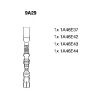 Фото Провода высоковольтные, комплект Bremi 9A29 Bremi