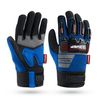 Фото ЗУБР IMPACT р.XL (10), синие, профессиональные комбинированные перчатки, антивибрационные, противоуд Зубр 11476XL Зубр