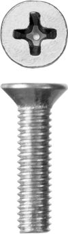 Фото ЗУБР DIN 965, кл. пр. 4.8, M3 х 12 мм, цинк, 5 кг, винт с потайной головкой (303110-03-012) Зубр 30311003012 Зубр