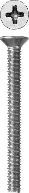 Фото ЗУБР DIN 965, кл. пр. 4.8, M3 х 30 мм, цинк, 5 кг, винт с потайной головкой (303110-03-030) Зубр 30311003030 Зубр
