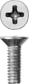 Фото ЗУБР DIN 965, кл. пр. 4.8, M4 х 12 мм, цинк, 5 кг, винт с потайной головкой (303110-04-012) Зубр 30311004012 Зубр