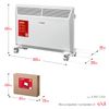 Фото КЭМ1500 Конвектор электрический Серия М 1.5 кВт Зубр Зубр KEM1500 Зубр