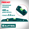 Фото KRAFTOOL PROCAST, 400 мм, литой уровень (34717-040) Kraftool 34717040 Kraftool
