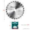 Ф�ото KRAFTOOL  Fast, 185 х 20 мм, 24Т, пильный диск по дереву (36950-185-20) Kraftool 3695018520 Kraftool
