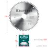 Фото KRAFTOOL  Multi Material, 190 х 30 мм, 60Т, пильный диск по алюминию (36953-190-30) Kraftool 3695319030 Kraftool