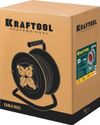Фото KRAFTOOL K-315, КГ, 3 x 1.5 мм2, 30 м, 3700 Вт, IP44, силовой удлинитель на стальной катушке (55085- Kraftool 5508530Z01 Kraftool