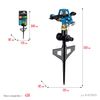 Фото GRINDA RB-P, латунный, на пике, импульсный распылитель, PROLine (8-427653) Grinda 8427653Z02 Grinda