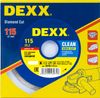 Фото DEXX Круг отрезной алмазный влажная резка, сплошной, для УШМ, 115x5x22,2мм 36703-115_z01 DEXX 36703115Z01 DEXX