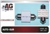 Фото лампа светодиодная с5w 6smd 31мм открытая крас AUTO-GUR C5W6SMD31R AUTO-GUR