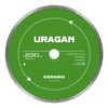 Фото URAGAN CERAMO 230 мм, диск алмазный отрезной сплошной (36707-230) Uragan 36707230 Uragan