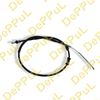 Фото ТРОС СТОЯНОЧНОГО ТОРМОЗА ПРАВЫЙ FORD KA (08-16) Deppul DETC311 Deppul