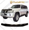 Фото ДЕФЛЕКТОР КАПОТА NISSAN PATROL Y61 2005 2010  CLAS CA-plastic 2010010100575 CA-plastic