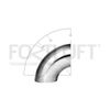 Фото Труба глуш�ителя изогнутая FORTLUFT EBP5090 D50* изгиб 90 нержавейка  Н/З FortLuft EBP5090 FortLuft