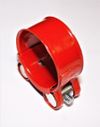 Фото Хомут силовой d=122-130 (126) красный COMFORT Comfort C122130PLR Comfort