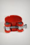 Фото хомут силовой, цвет красный, размер: 131-139мм Comfort C131139PLR Comfort