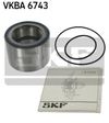 Фото Комплект подшипника ступицы колеса перед SKF VKBA 6743 Skf VKBA6743 Skf