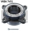 Фото Комплект ступичных подшипников со ступицей передн FIAT FULLBACK Skf VKBA7451 Skf