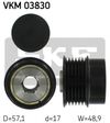 Фото Обгонный шкив генератора Dodge Avenger,Caliber,Jeep Compass 2.0,2.4 (06.06-) Skf VKM03830 Skf