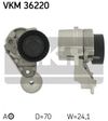 Фото Натяжитель приводного ремня Volvo 2.4D 01> Skf VKM36220 Skf