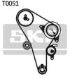 Фото Комплект ГРМ (ремень + ролик) AUDI 80 B2, 80 B3, 90 B3 Skf VKMA01010 Skf