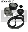 Фото РЕМЕНЬ С РОЛИКАМИ КЛИНОВЫЙ Skf VKMA38020 Skf