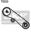 Фото Комплект ГРМ (ремень + ролик) TOYOTA LAND CRUISER, LAND CRUISER 80 4.2D 01. Skf VKMA91020 Skf
