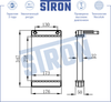 Фото Радиатор отопителя PEUGEOT Boxer I (230; 244), FIAT Ducato (244) Stron STH0008 Stron