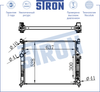 Фото Радиатор охлаждения двигателя MB GL I (X164) 4.0 дизель 629912 АКПП 06 Stron STR0186 Stron