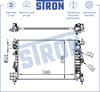 Фото РАДИАТОР AVEO T300 МКПП STRON Stron STR0190 Stron