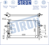 Фото –адиатор двигател¤ (гаранти¤ 3 года, увеличенный ресурс) Stron STR0214 Stron