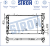 Фото РАДИАТОР DODGE CARAVAN IV  RG_ Stron STR0271 Stron