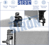 Фото STR0424_РАДИАТОР ДВИГАТЕЛЯ  ГАРАНТИЯ 3 ГОДА  УВЕЛИЧЕННЫЙ РЕСУРС Stron STR0424 Stron