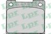 Фото Колодки тормозные VOLVO 240/260 2.0-2.8 74-93 задние Lpr 05P113 Lpr