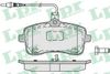 Фото Колодки тормозные дисковые передн PEUGEOT: 407 04- Lpr 05P1196 Lpr