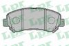 Фото Колодки тормозные дисковые передн NISSAN QASHQAI 07   XTRAIL 07 Lpr 05P1314 Lpr
