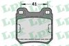 Фото Колодки тормозные OPEL OMEGA A 86-94/SENATOR B 87-93 задние Lpr 05P584 Lpr