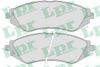 Фото Колодки тормозные передние CHEVROLET Aveo 05->/Evanda 05->/Lacetti 05-> AP 05P68 Lpr 05P682 Lpr