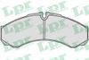 Фото Колодки тормозные передние IVECO DAILY I 96-/II 02- Lpr 05P684 Lpr