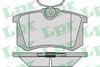 Фото Колодки тормозные дисковые задн PEUGEOT: 306 Break 99-02, 307 00-, 307 Break 02-, 307 CC 03-, 307 SW 02- Lpr 05P868 Lpr