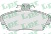 Фото Колодки тормозные дисковые передн LAND ROVER: FREELANDER 98 - , FREELANDER Soft Top 98 - Lpr 05P922 Lpr