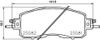Фото Колодки дисковые Nissan Front D1114, D1060-3TA0B, D1060-3TA0A, Teana L33R 2012-, NP2040 Nisshinbo NP2040 Nisshinbo