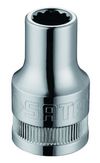 Фото Торцевая головка 12гр  12 17 мм Sata 13608 Sata