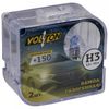 Фото Лампа галогенная H3 12В 55Вт РK22S +150% (комплект 2шт.) "VOLTON" Volton VLT1504 Volton