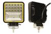 Фото Фара светодиодная п/т и рабочего света, 10-30V, 126W (107х107мм, 42 LED, с желтой подсветкой 5W) AT AT15797 AT